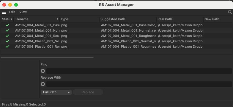 RS Asset Manager